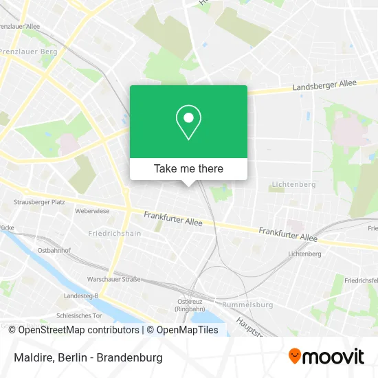 Maldire map