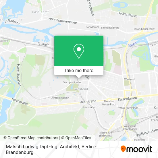 Malsch Ludwig Dipl.-Ing. Architekt map