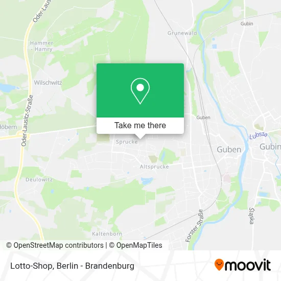 Lotto-Shop map