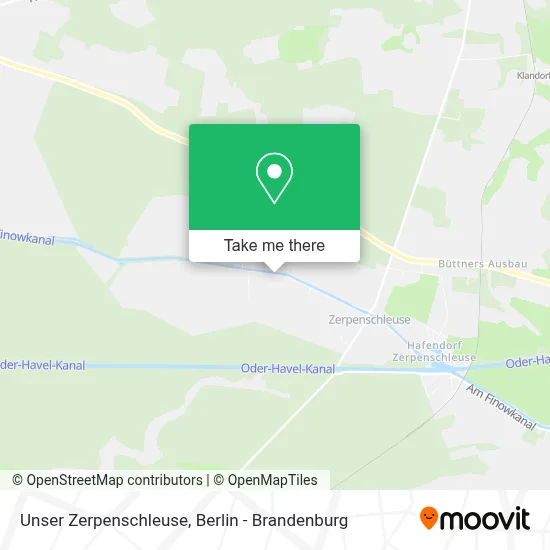 Unser Zerpenschleuse map