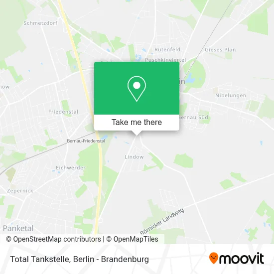 Total Tankstelle map