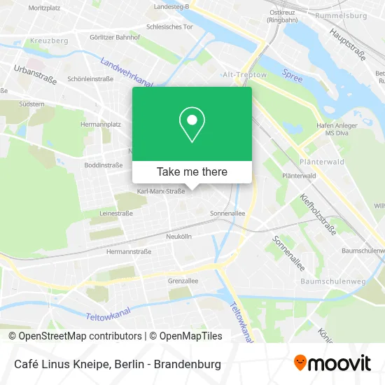Café Linus Kneipe map