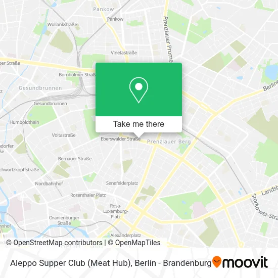 Aleppo Supper Club (Meat Hub) map