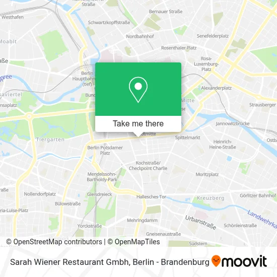 Sarah Wiener Restaurant Gmbh map