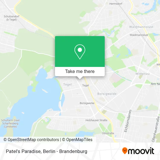 Patel's Paradise map