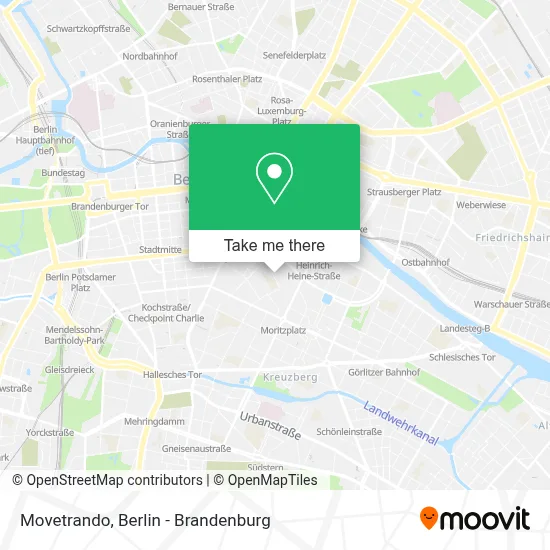 Movetrando map