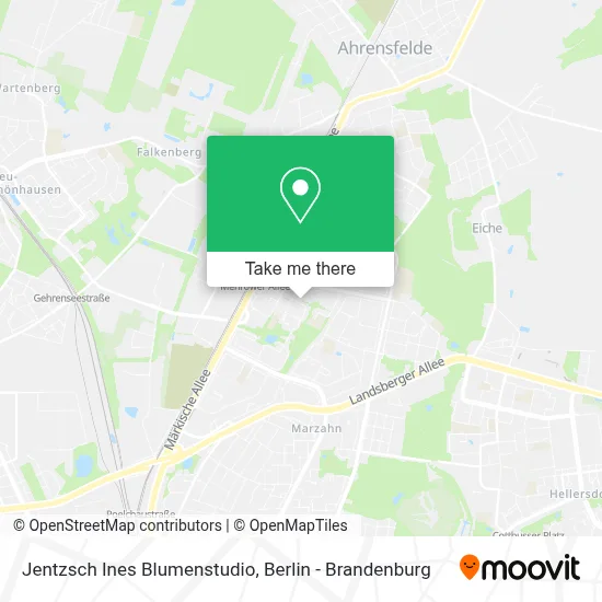 Jentzsch Ines Blumenstudio map
