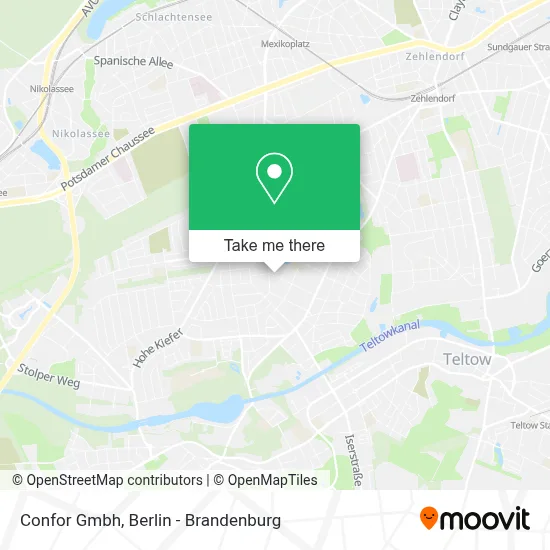 Confor Gmbh map