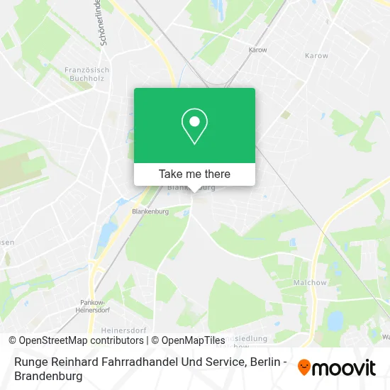 Runge Reinhard Fahrradhandel Und Service map