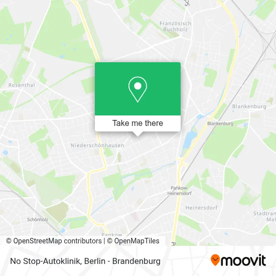No Stop-Autoklinik map