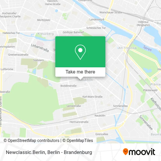Newclassic.Berlin map