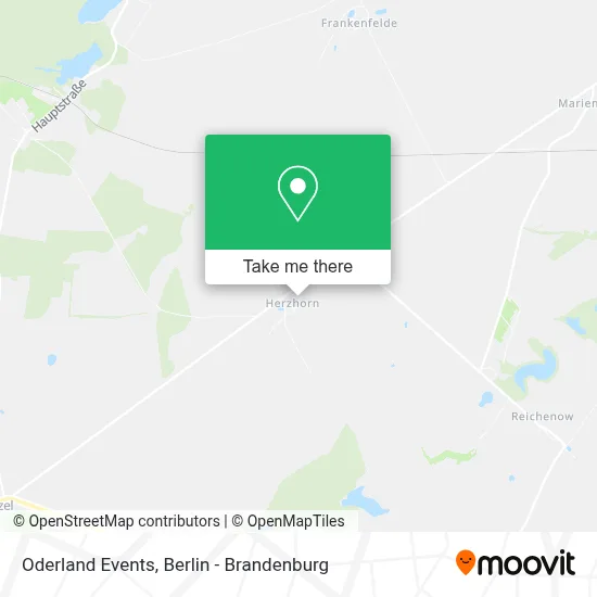 Oderland Events map