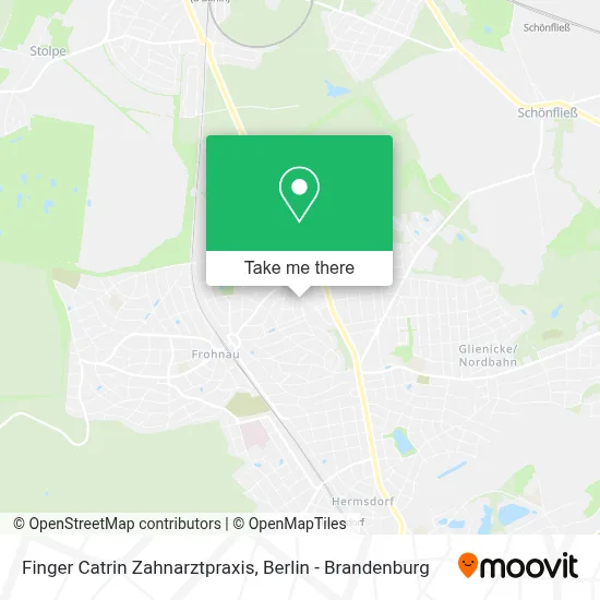 Finger Catrin Zahnarztpraxis map