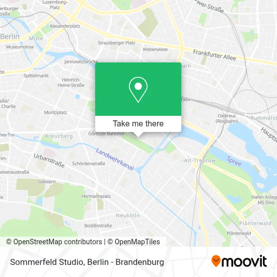 Sommerfeld Studio map