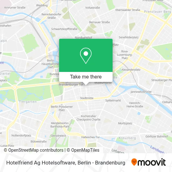 Hotelfriend Ag Hotelsoftware map