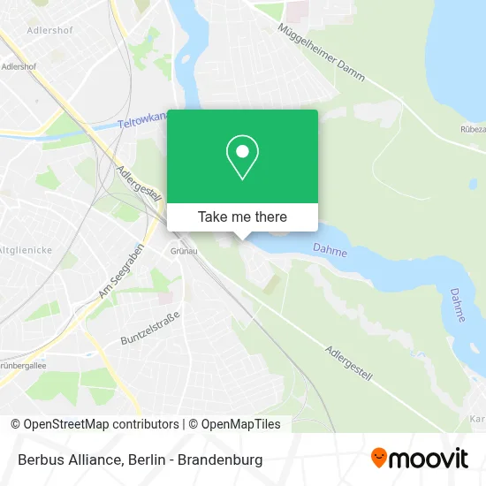 Berbus Alliance map