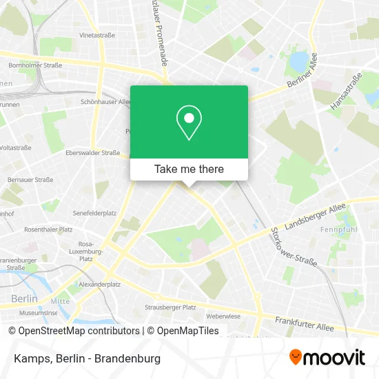 Kamps map
