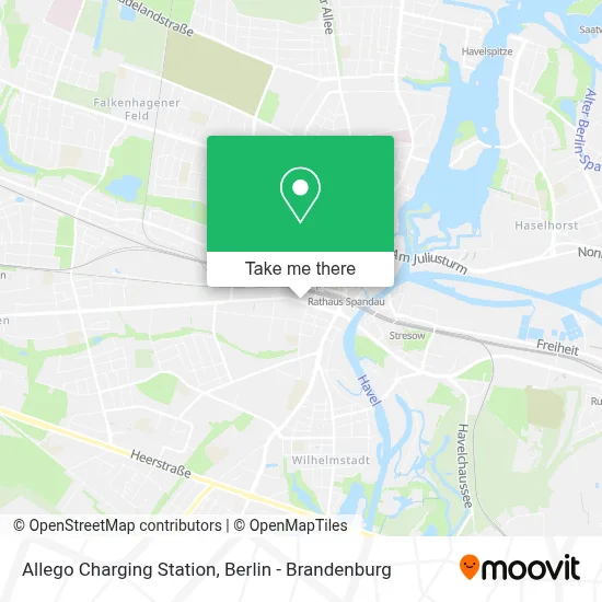 Allego Charging Station map