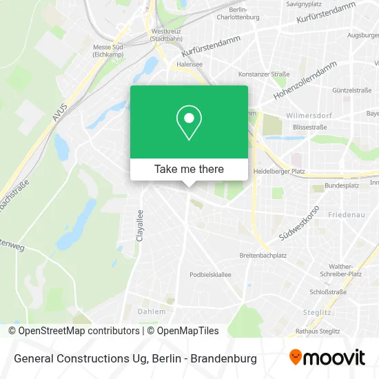 General Constructions Ug map