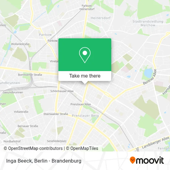 Inga Beeck map