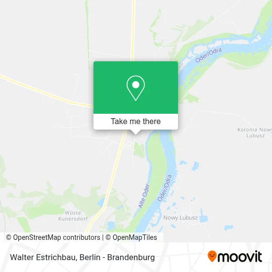 Walter Estrichbau map