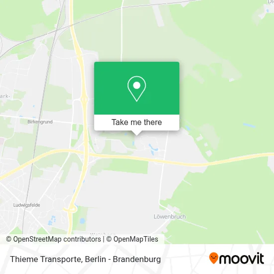Thieme Transporte map