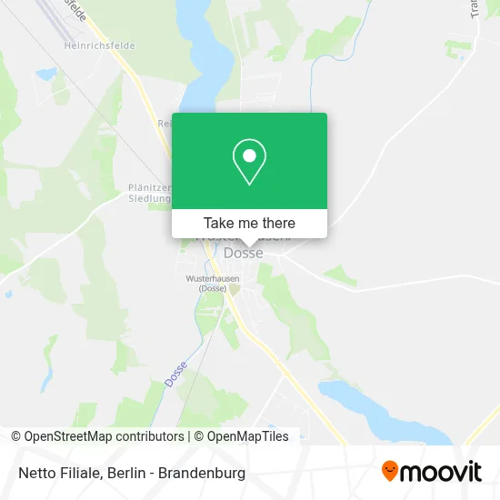 Netto Filiale map