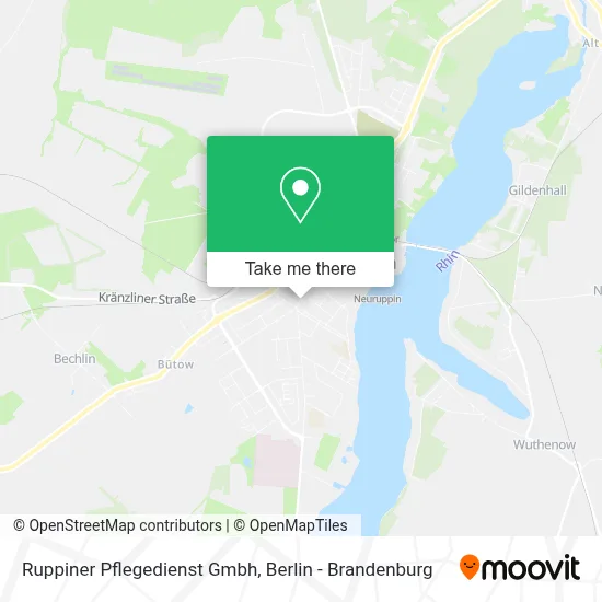 Ruppiner Pflegedienst Gmbh map