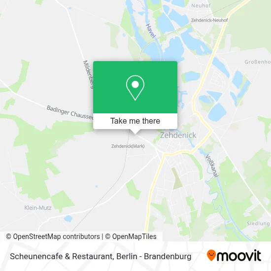 Scheunencafe & Restaurant map