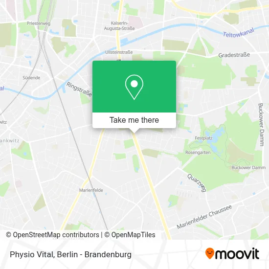 Physio Vital map