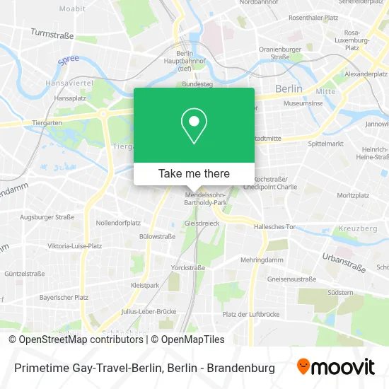 Primetime Gay-Travel-Berlin map