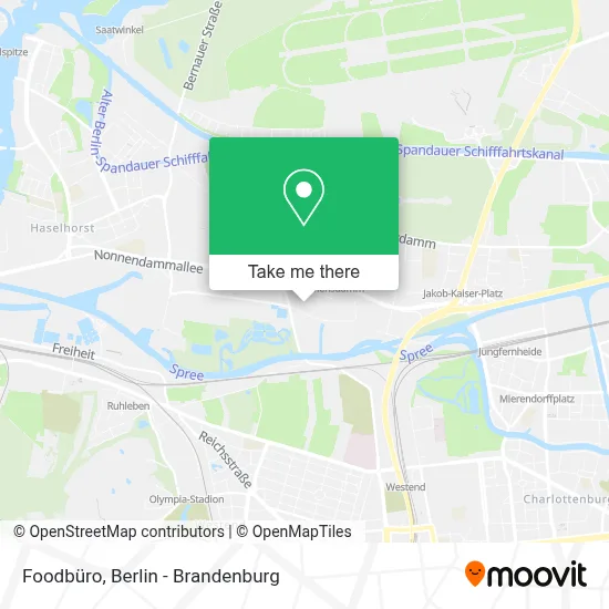 Foodbüro map
