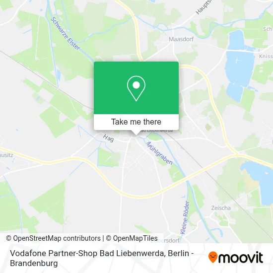 Vodafone Partner-Shop Bad Liebenwerda map
