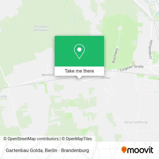 Gartenbau Golda map