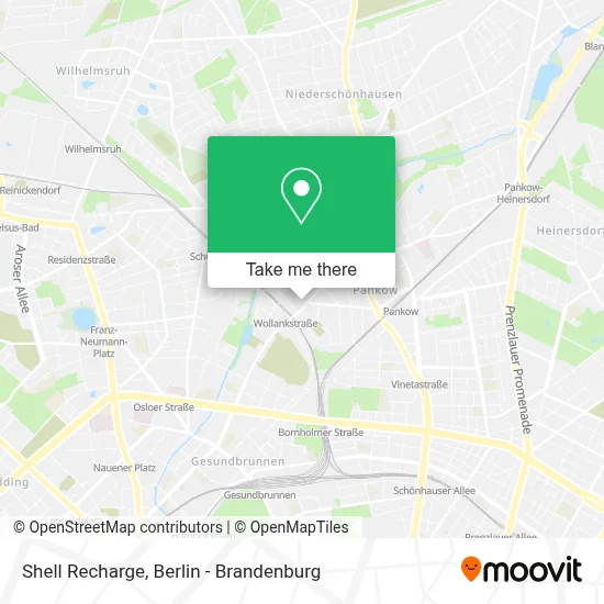 Shell Recharge map