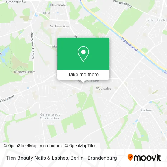 Tien Beauty Nails & Lashes map