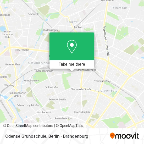 Odense Grundschule map