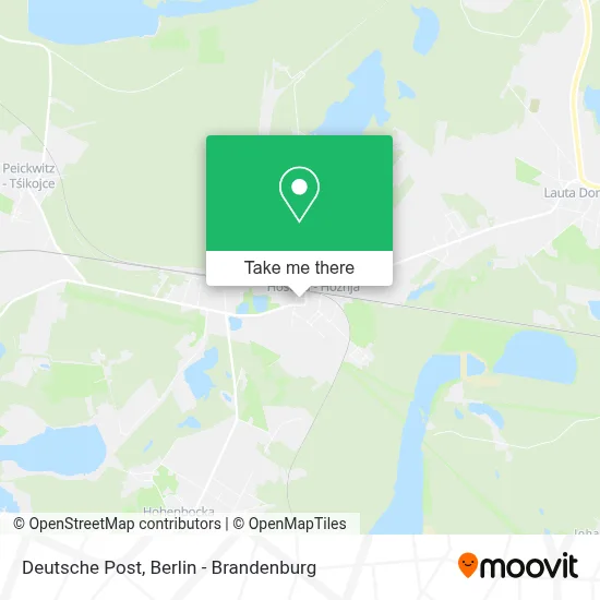 Deutsche Post map