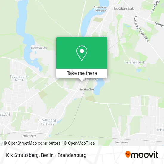 Kik Strausberg map