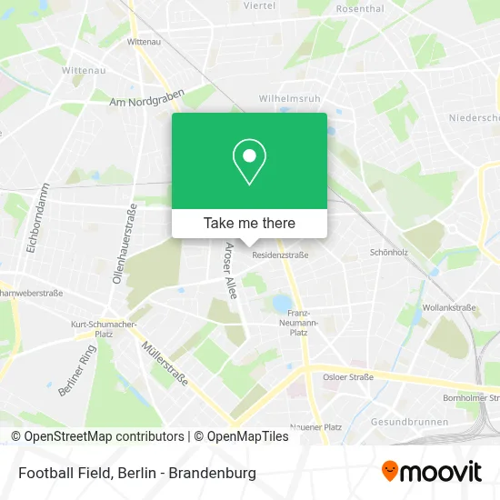 Fußballplatz map