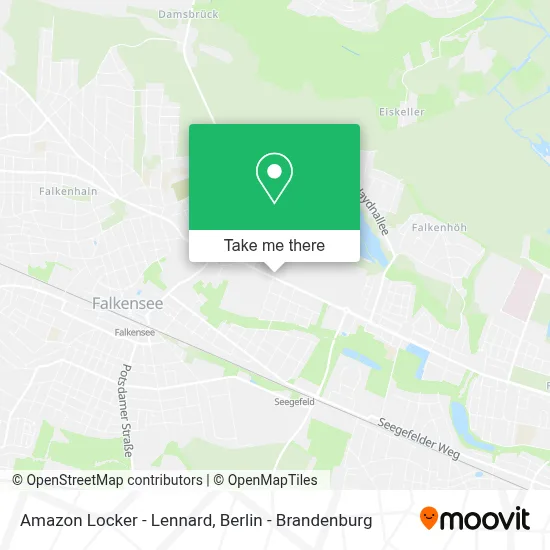Amazon Locker - Lennard map