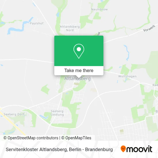 Servitenkloster Altlandsberg map