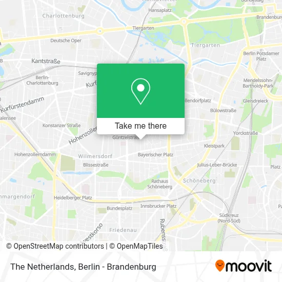 The Netherlands map