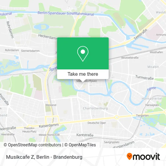 Musikcafe Z map