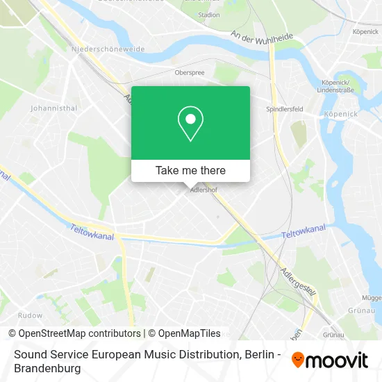 Sound Service European Music Distribution map