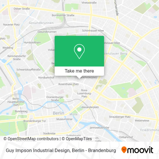 Guy Impson Industrial Design map