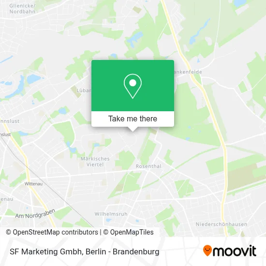 SF Marketing Gmbh map