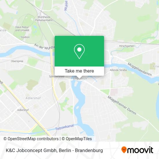 K&C Jobconcept Gmbh map