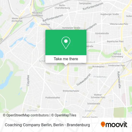 Coaching Company Berlin map