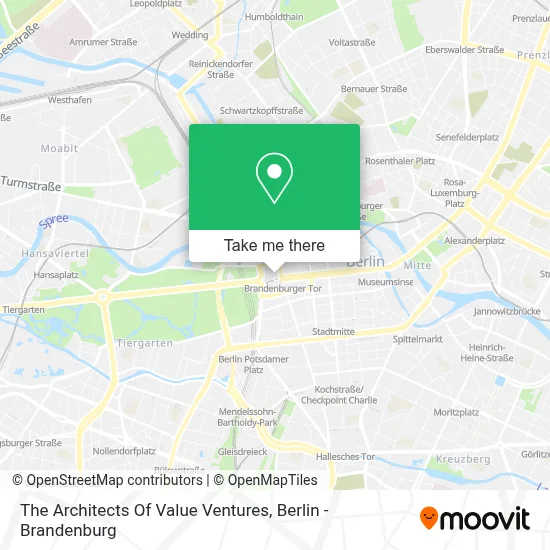 The Architects Of Value Ventures map